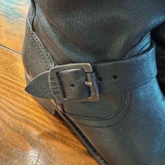 Frye Veronica Slouch Tall Riding Boots 14” shaft 100% leather Size 7.5 - Picture 3 of 13